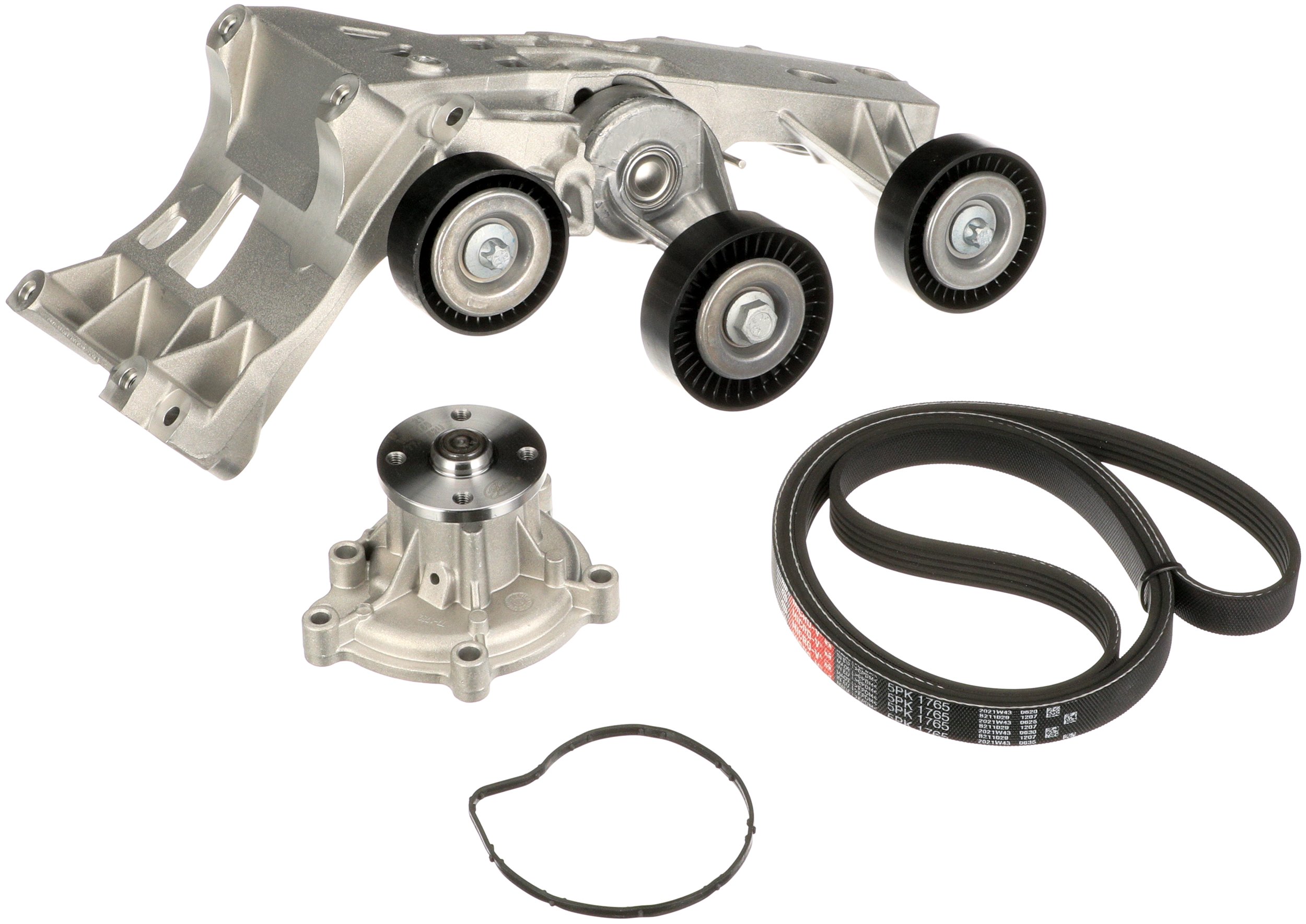 Water Pump + V-Ribbed Belt Set - KP25PK1765 GATES