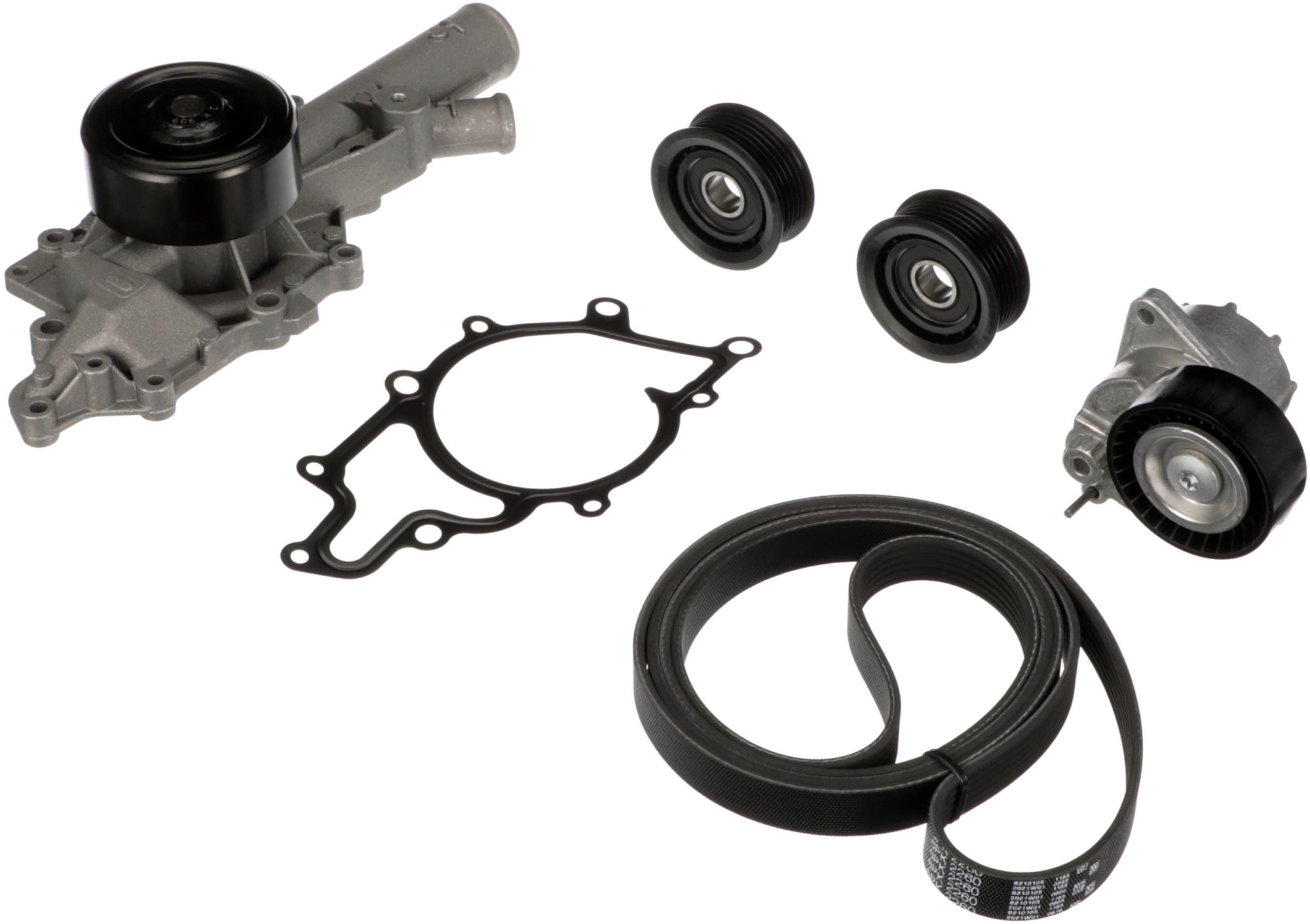 Water Pump + V-Ribbed Belt Set - KP26PK2260-1 GATES