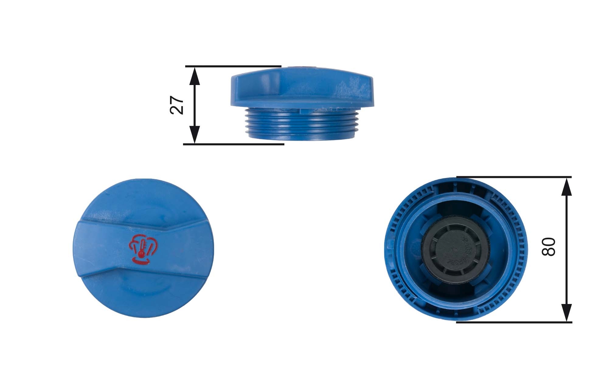 Tappo, serbatoio refrigerante - RC211 GATES