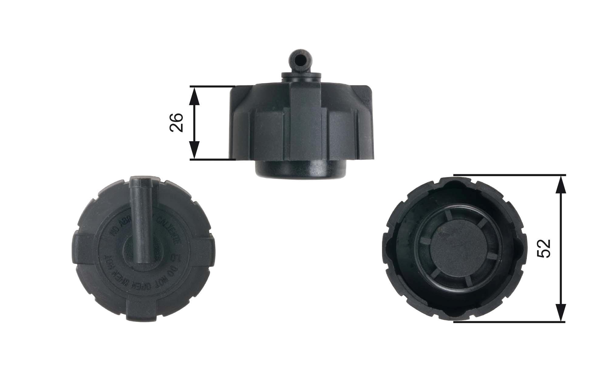 Sealing Cap, coolant tank - RC213 GATES