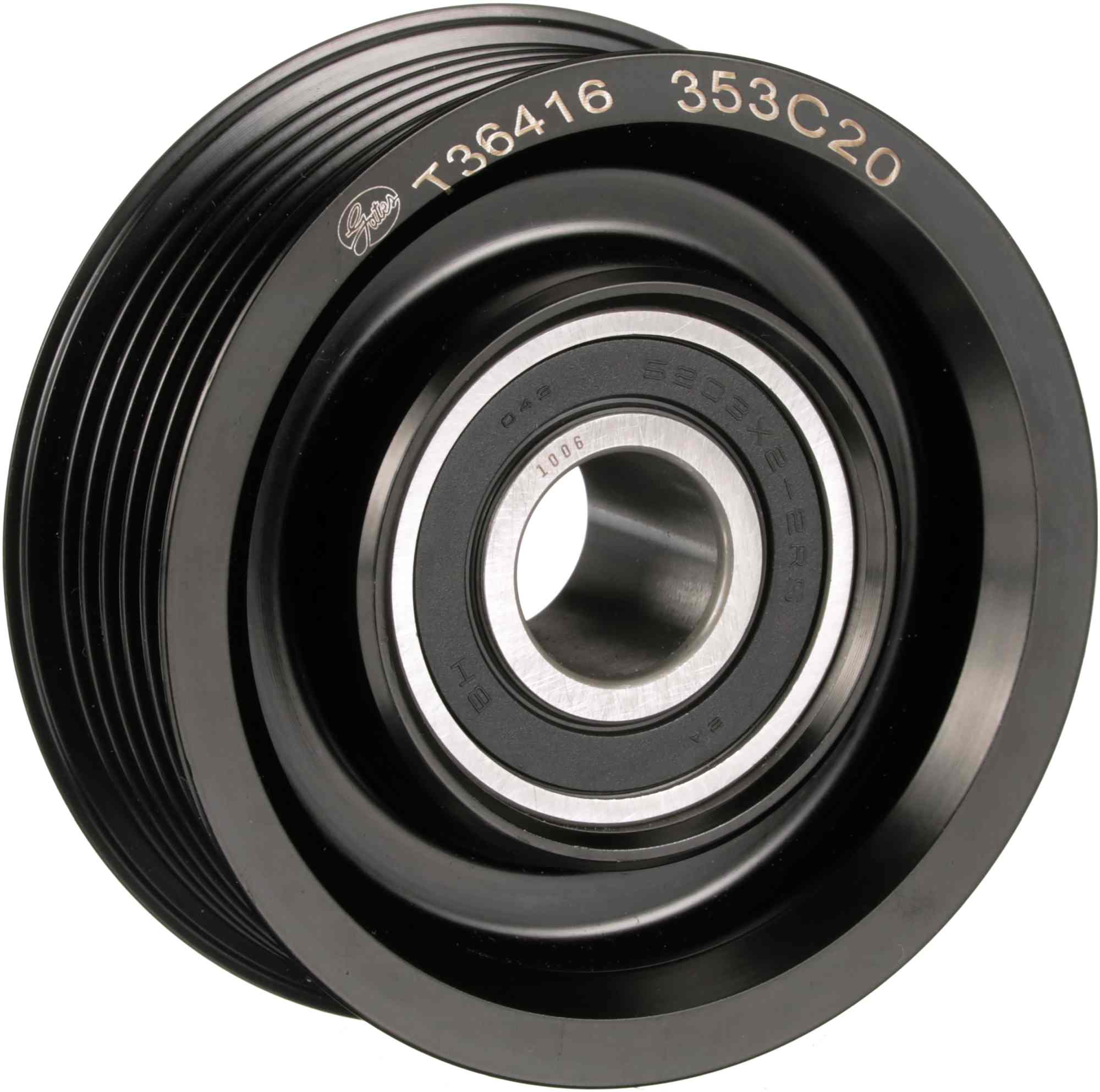 Deflection/Guide Pulley, V-ribbed belt - T36416 GATES