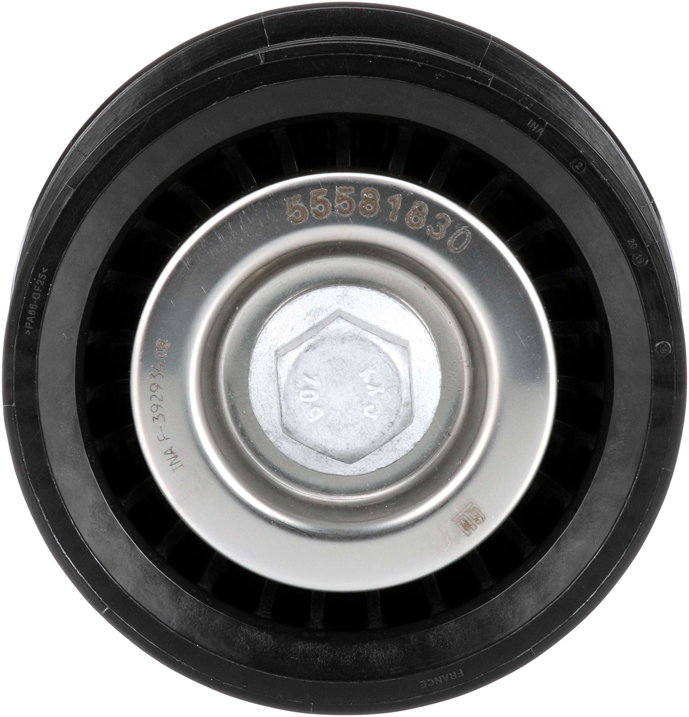 Deflection/Guide Pulley, V-ribbed belt - T36610 GATES
