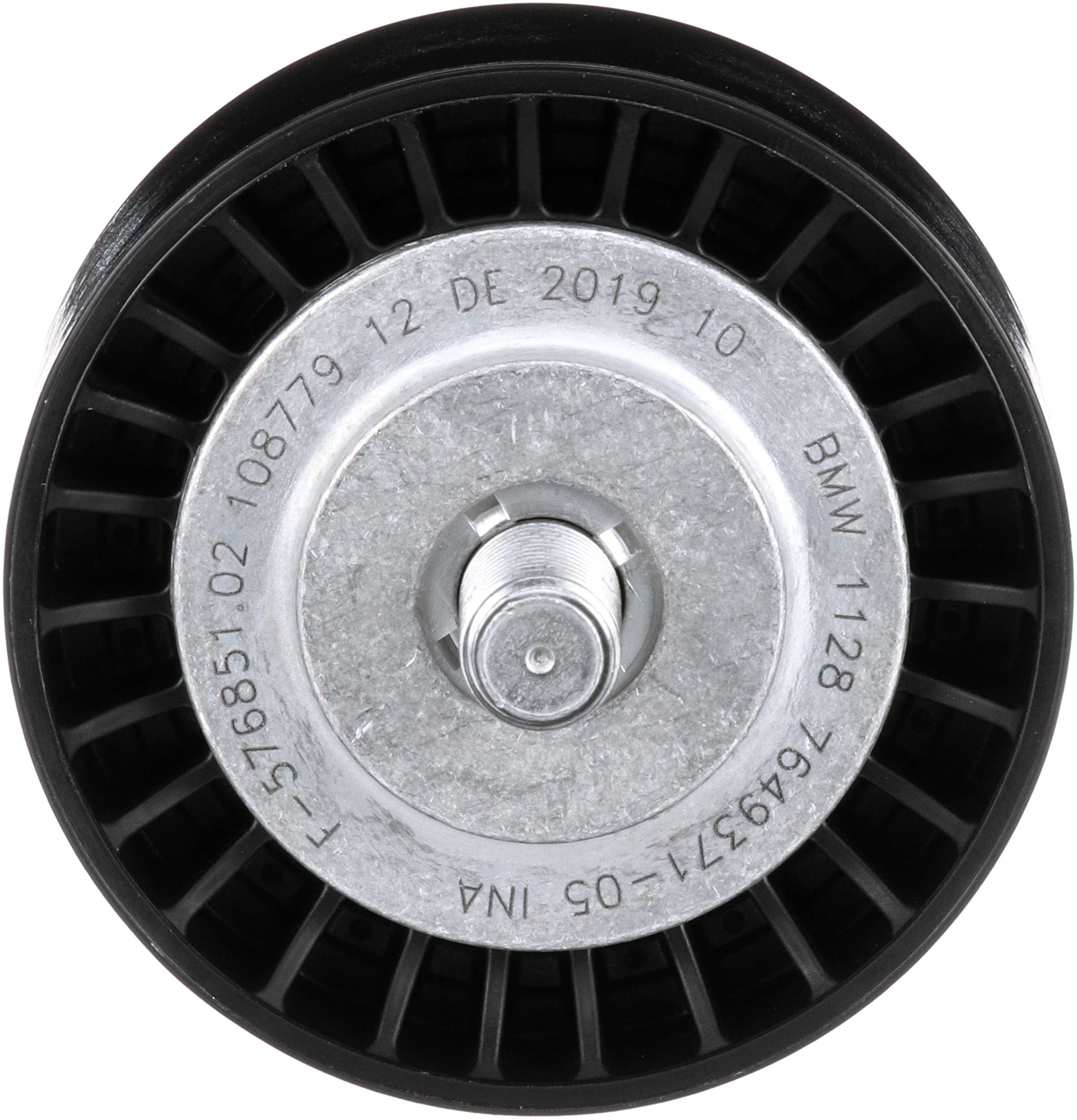 Deflection/Guide Pulley, V-ribbed belt - T36803 GATES