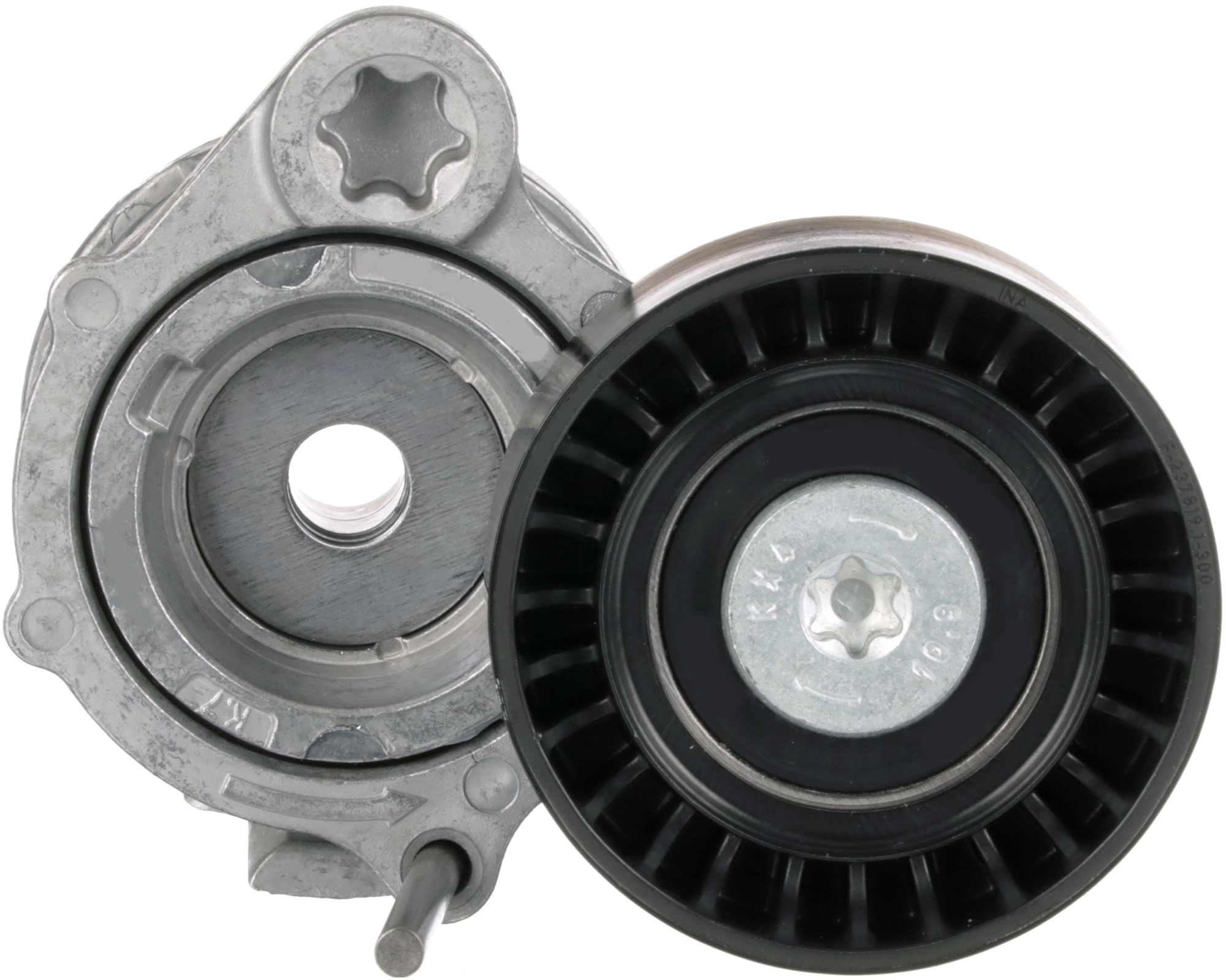 Belt Tensioner, V-ribbed belt - T39016 GATES