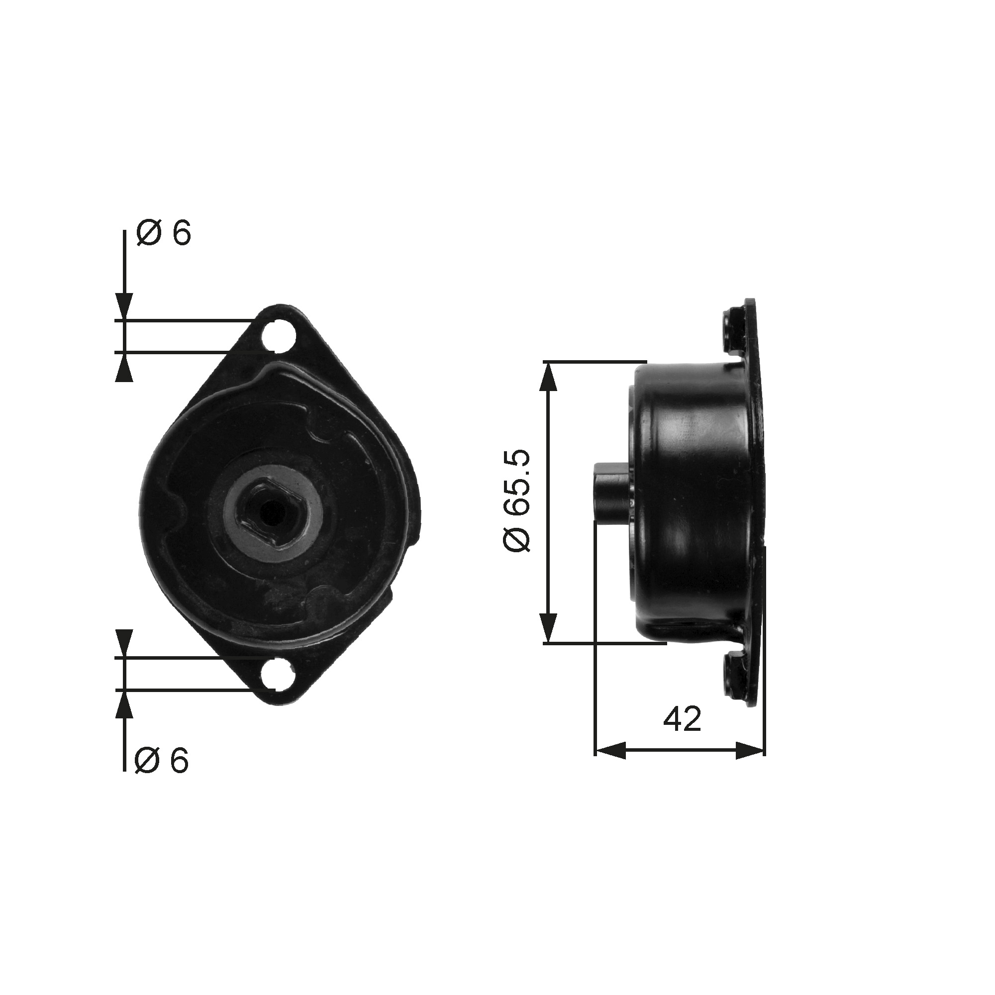 Tendicinghia, Cinghia Poly-V - T39090 GATES