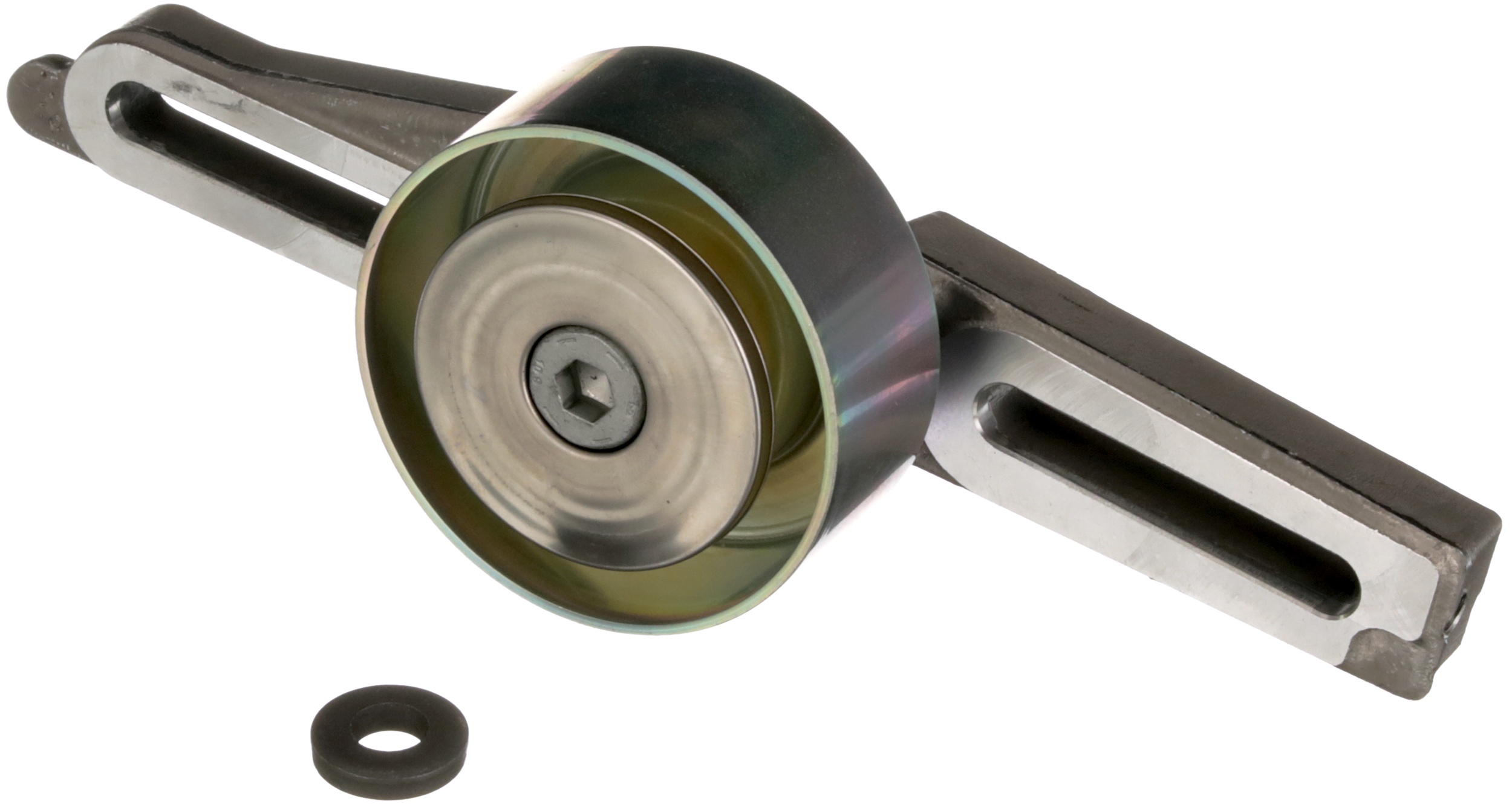 Tensioner Pulley, V-ribbed belt - T39101 GATES