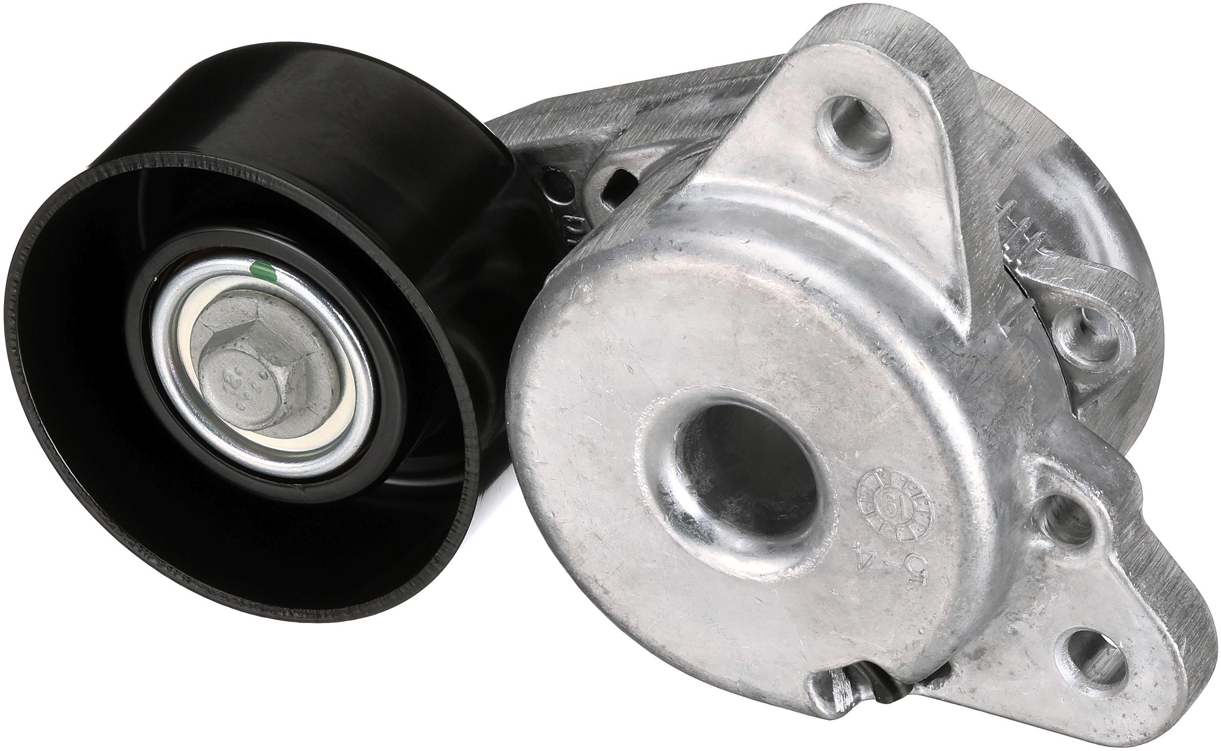 Belt Tensioner, V-ribbed belt - T39384 GATES