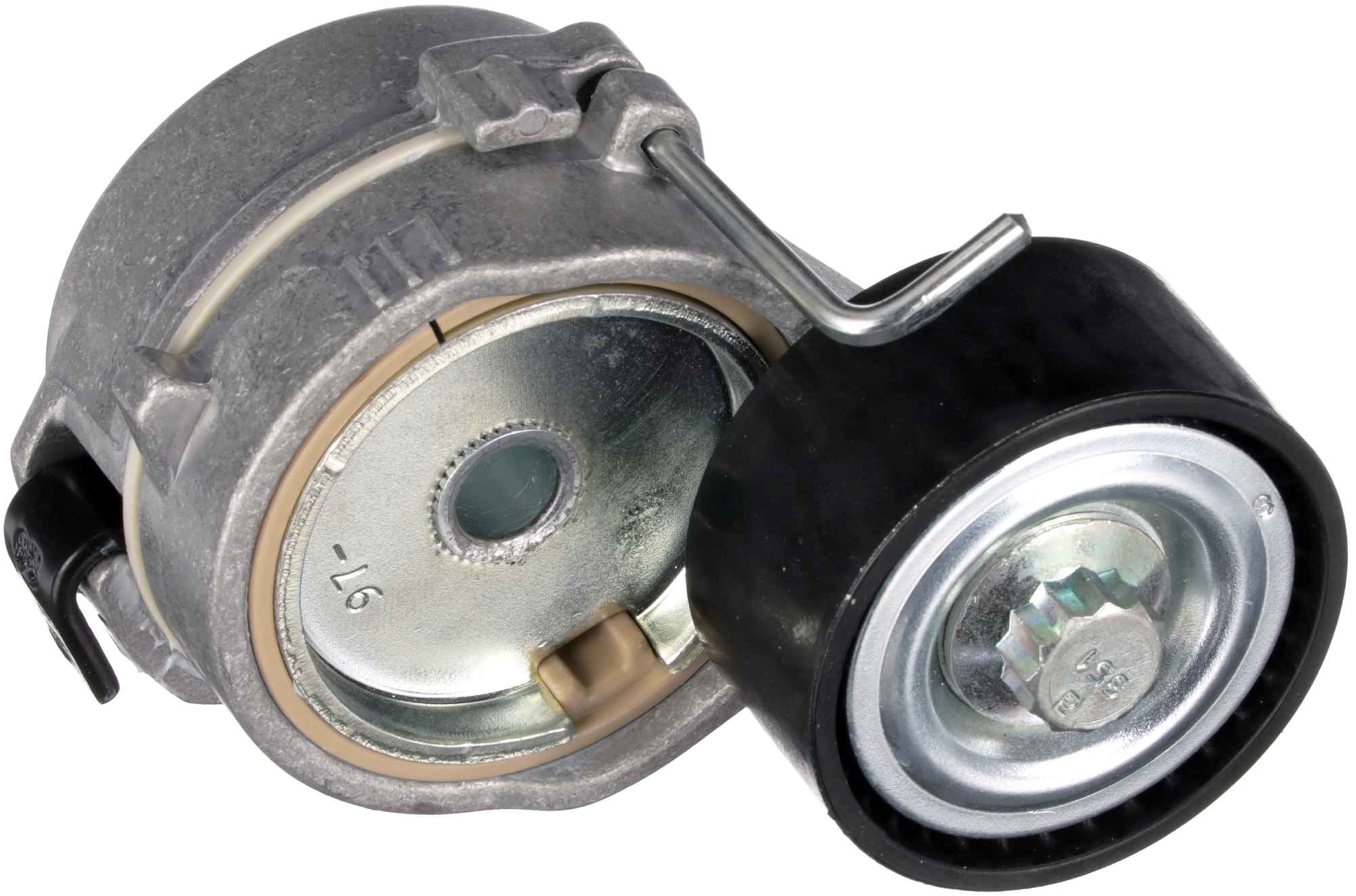 Belt Tensioner, V-ribbed belt - T39430 GATES