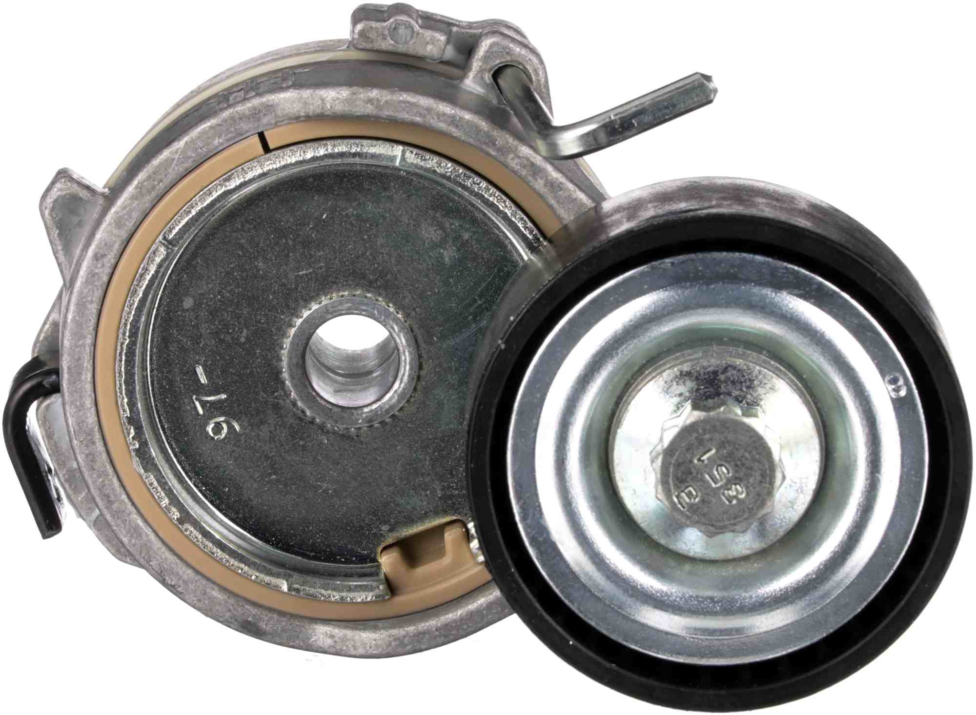 Belt Tensioner, V-ribbed belt - T39430 GATES