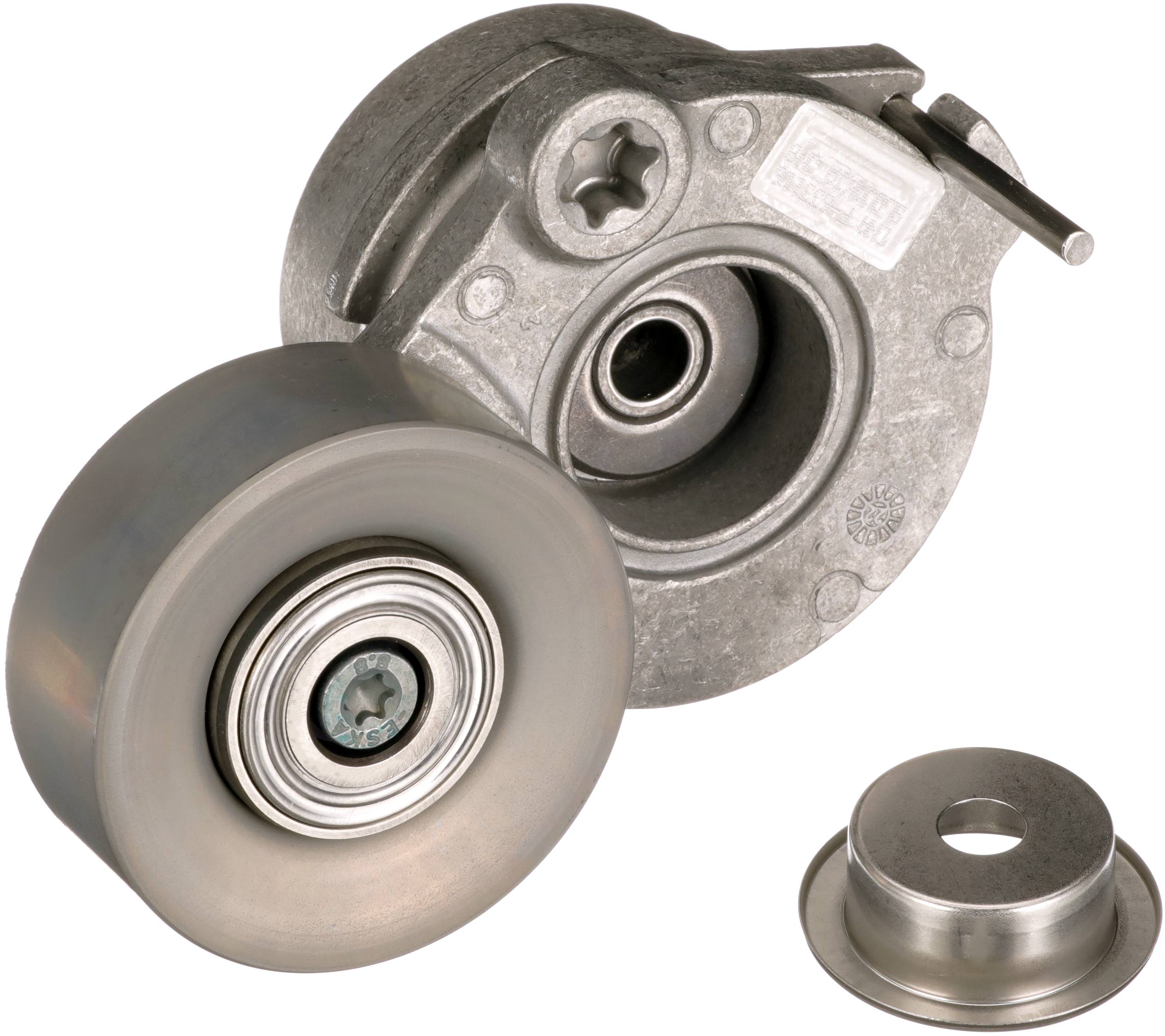 Belt Tensioner, V-ribbed belt - T39498 GATES