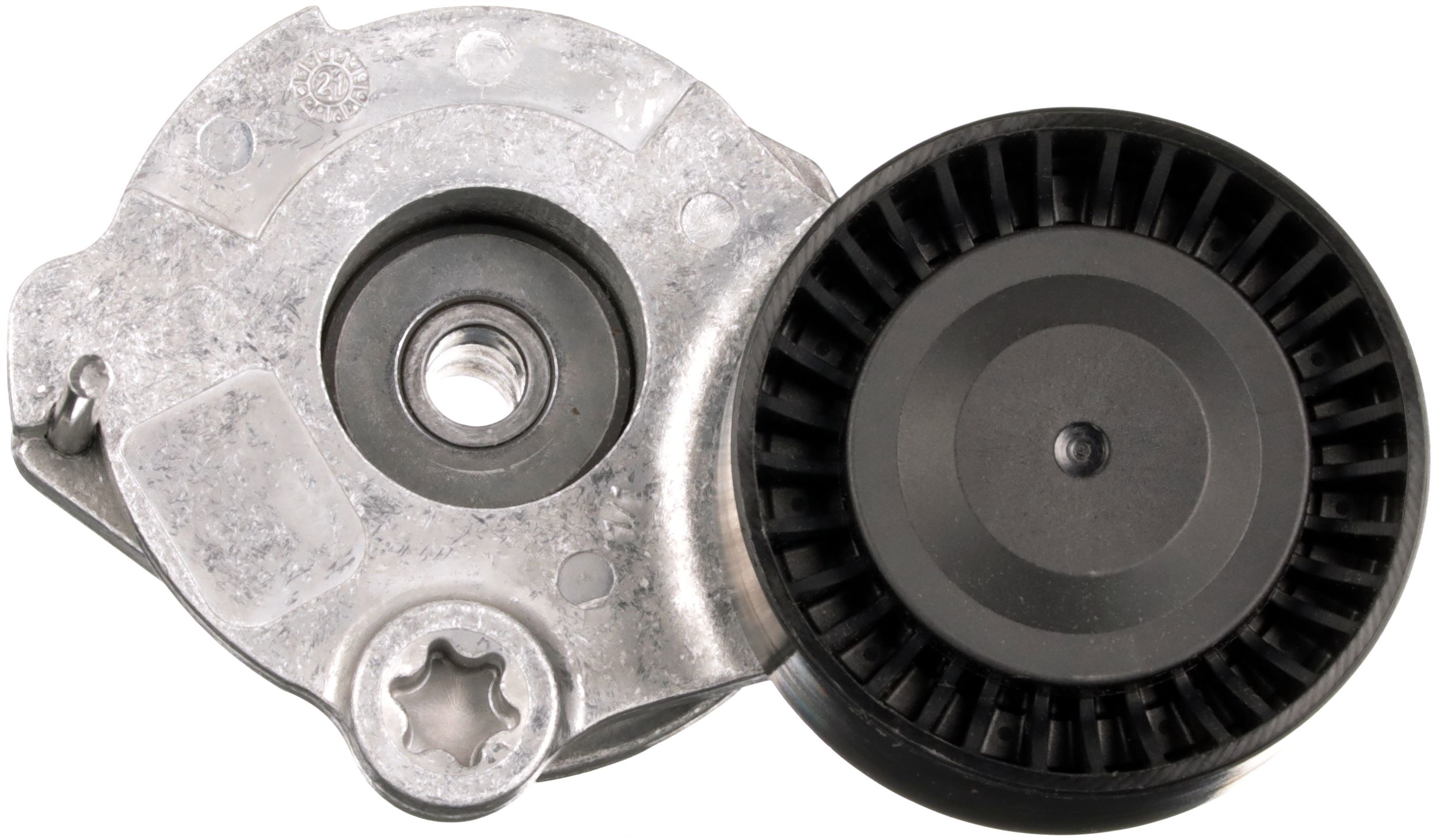 Belt Tensioner, V-ribbed belt - T39563 GATES