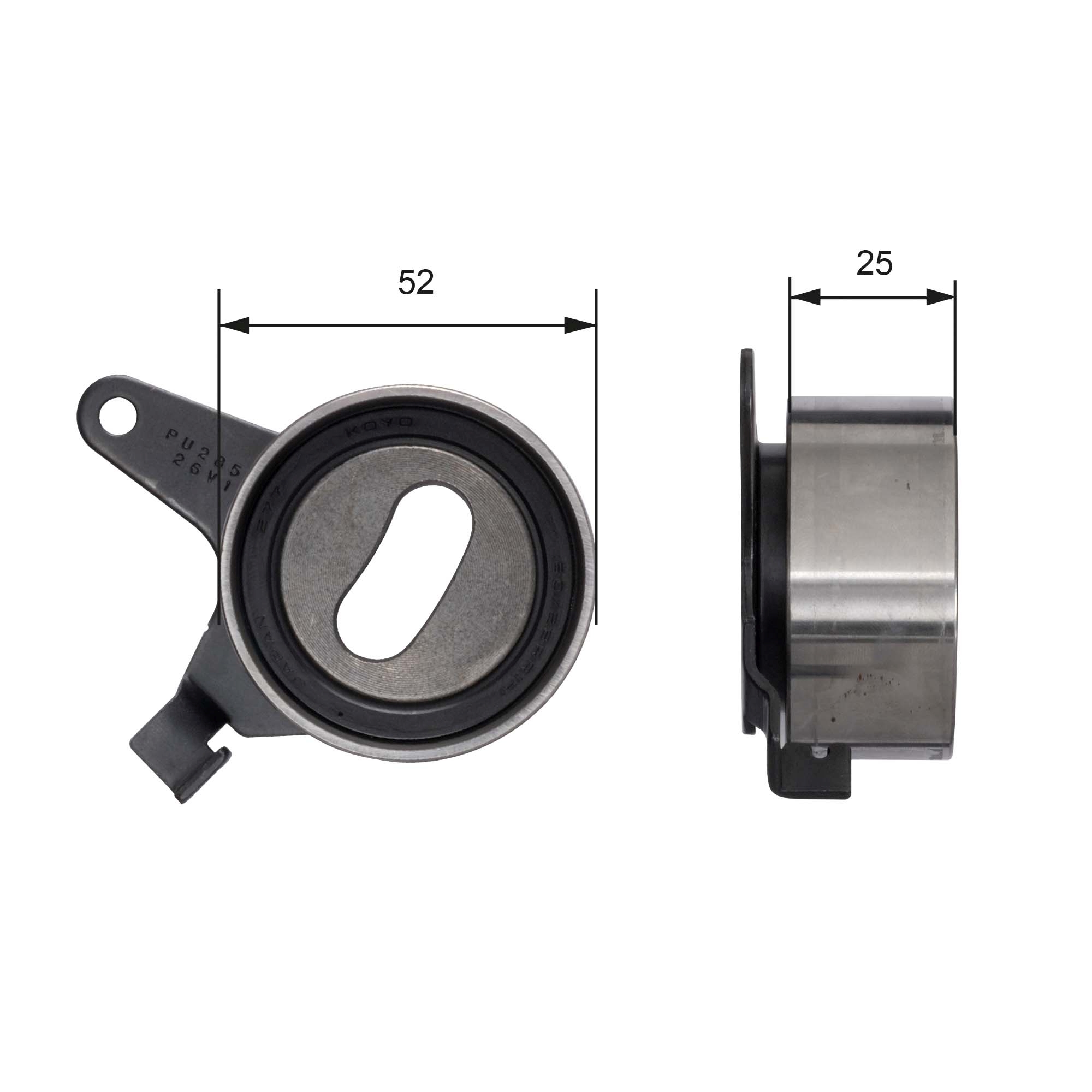 Rullo tenditore, Cinghia dentata - T41031 GATES
