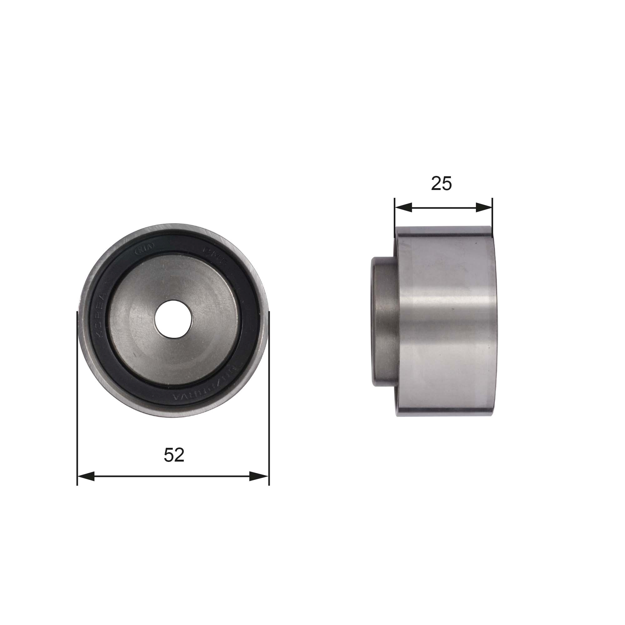 Deflection/Guide Pulley, timing belt - T42005 GATES