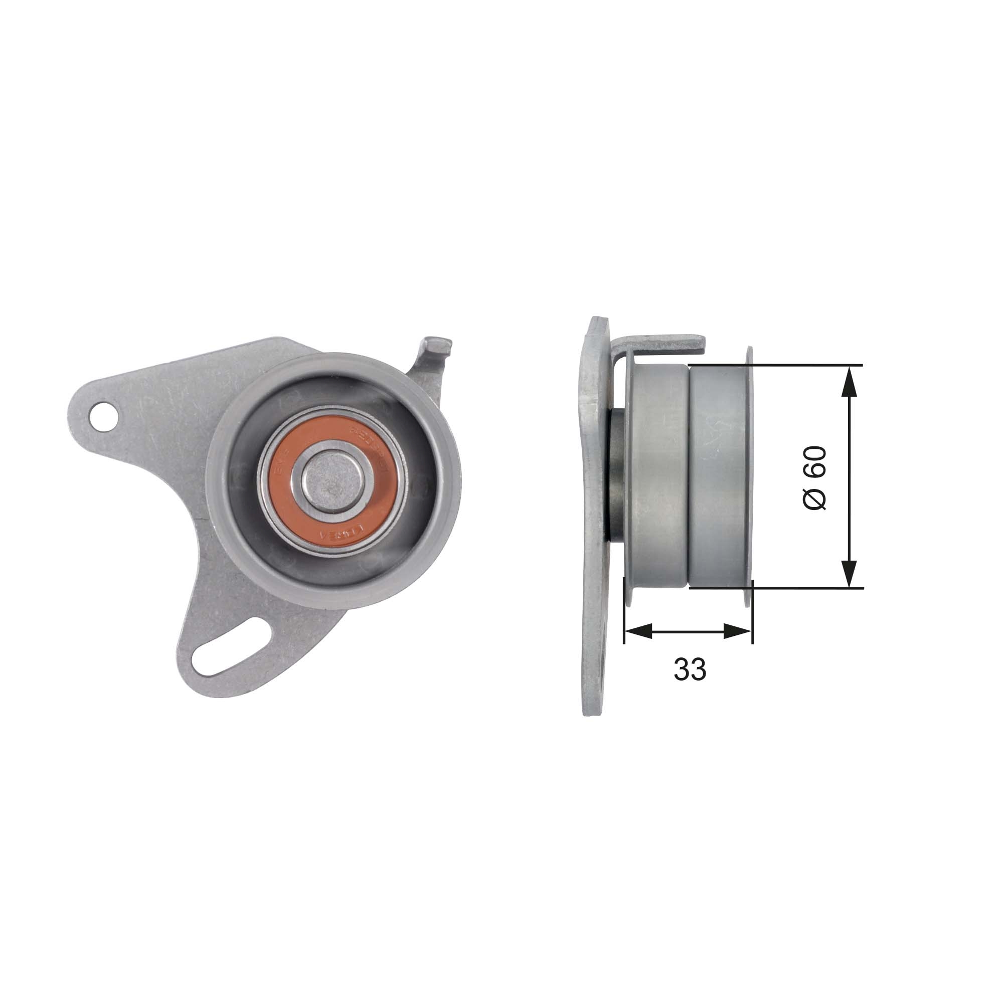 Rullo tenditore, Cinghia dentata - T42129 GATES