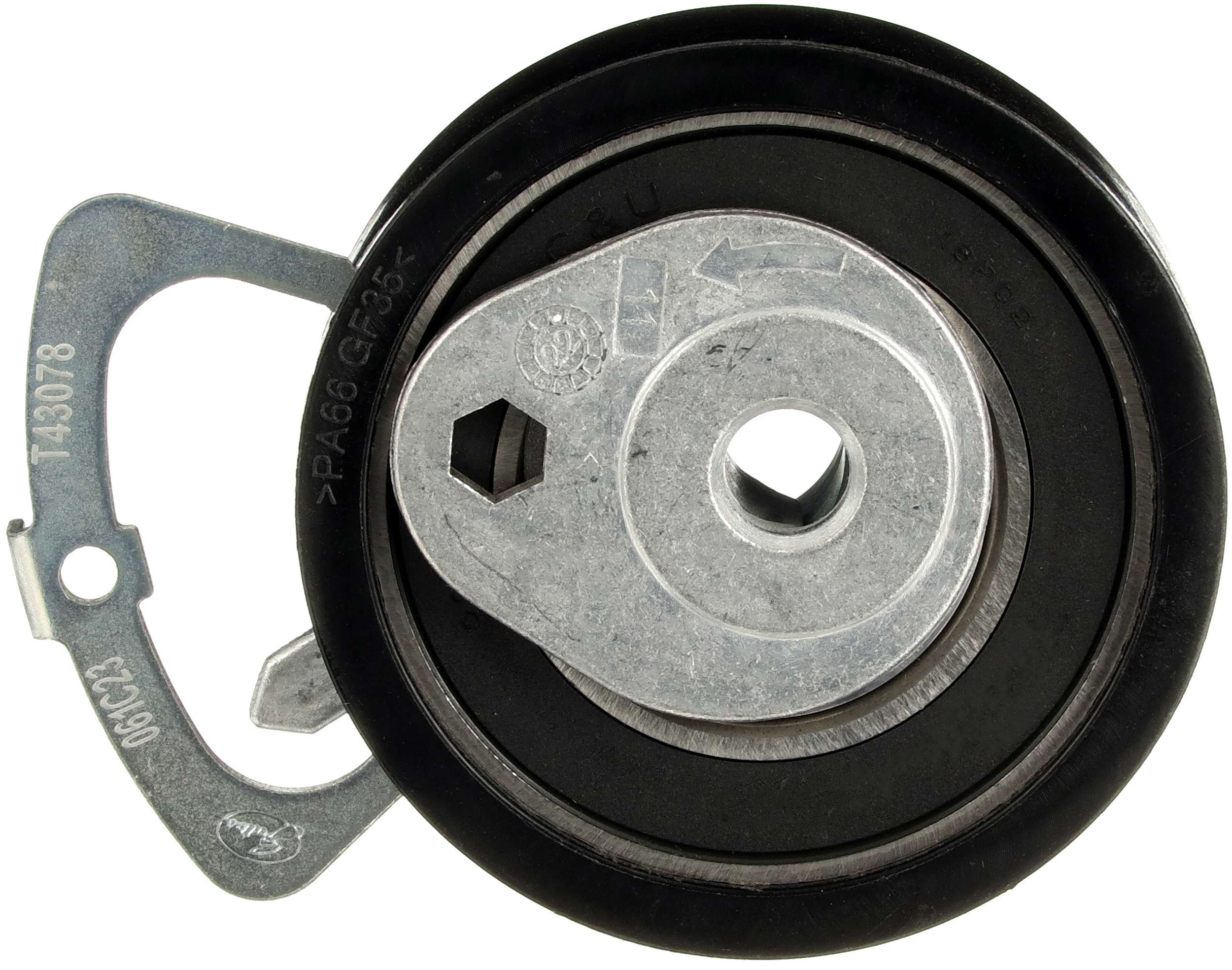 Tensioner Pulley, timing belt - T43078 GATES