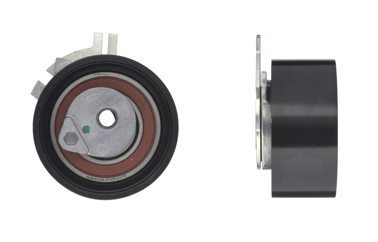 Tensioner Pulley, timing belt - T43117 GATES
