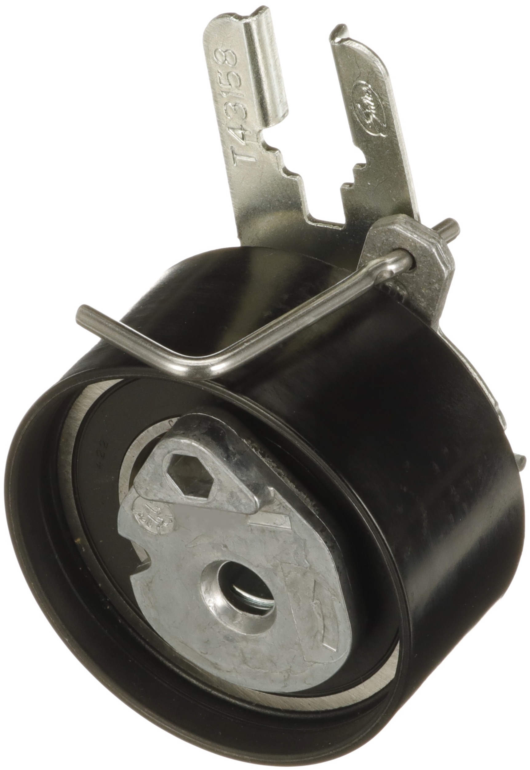 Tensioner Pulley, timing belt - T43158 GATES