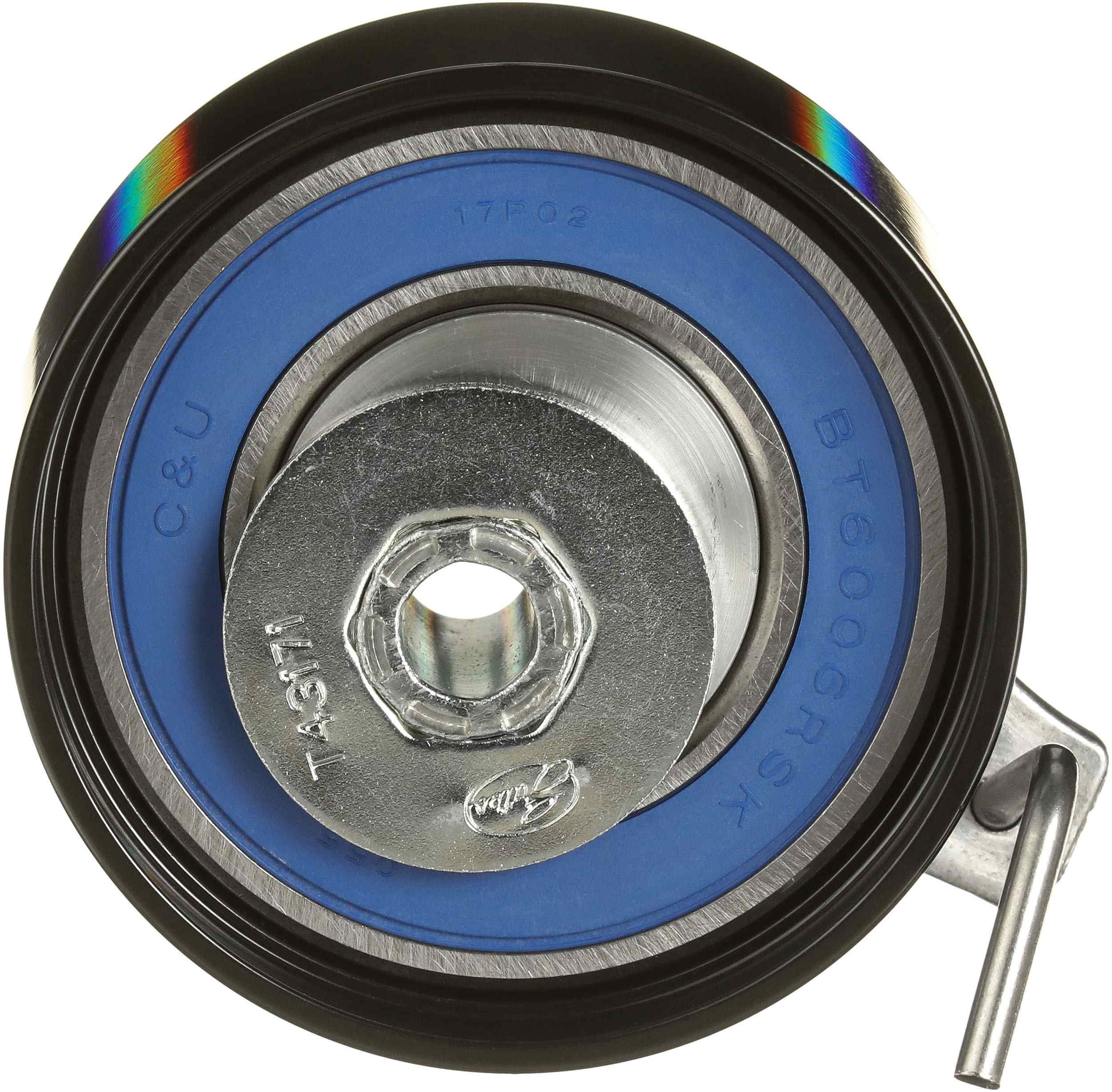 Tensioner Pulley, timing belt - T43171 GATES