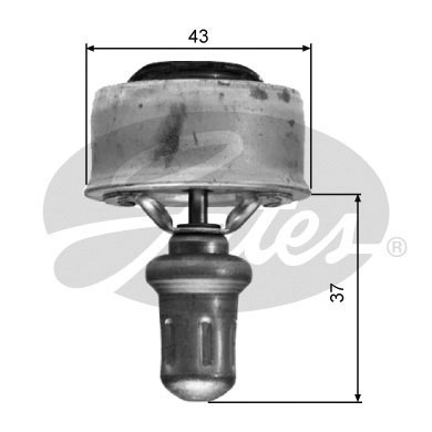 Termostato, Refrigerante - TH01489 GATES