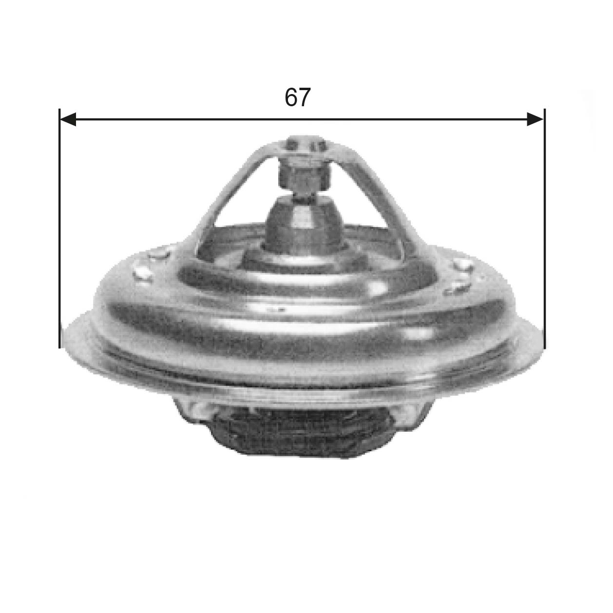 Thermostat, coolant - TH09985G1 GATES