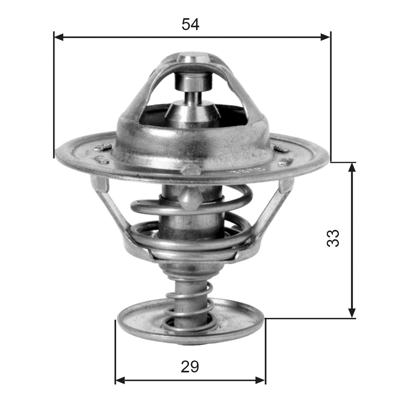 Thermostat, coolant - TH12988G1 GATES