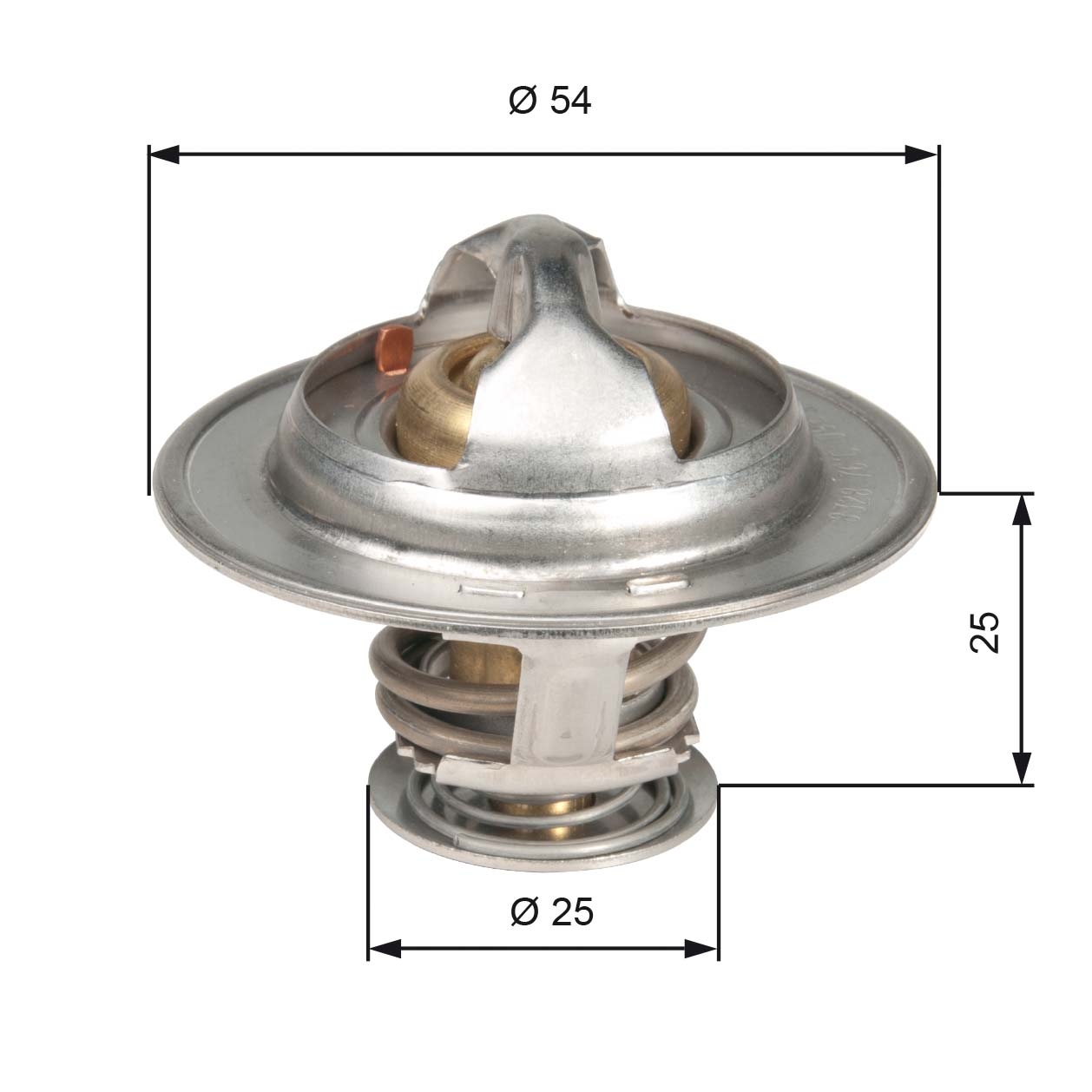 Termostato, Refrigerante - TH13076G1 GATES