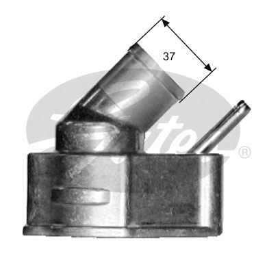 Thermostat, coolant - TH14992G1 GATES
