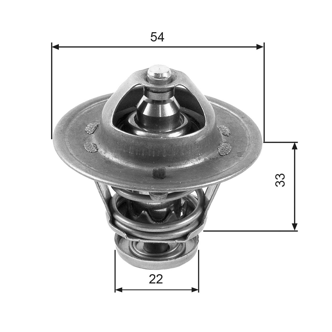 Termostato, Refrigerante - TH22285G1 GATES