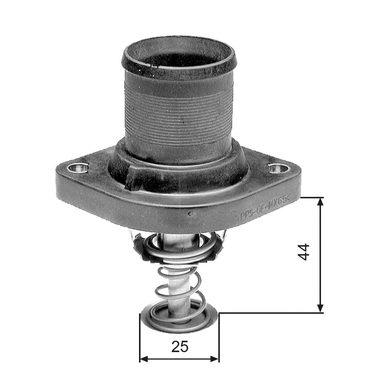 Thermostat, coolant - TH24989G1 GATES