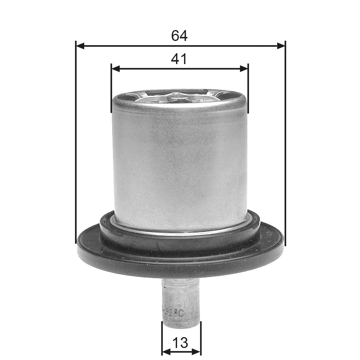 Thermostat, coolant - TH25882G1 GATES
