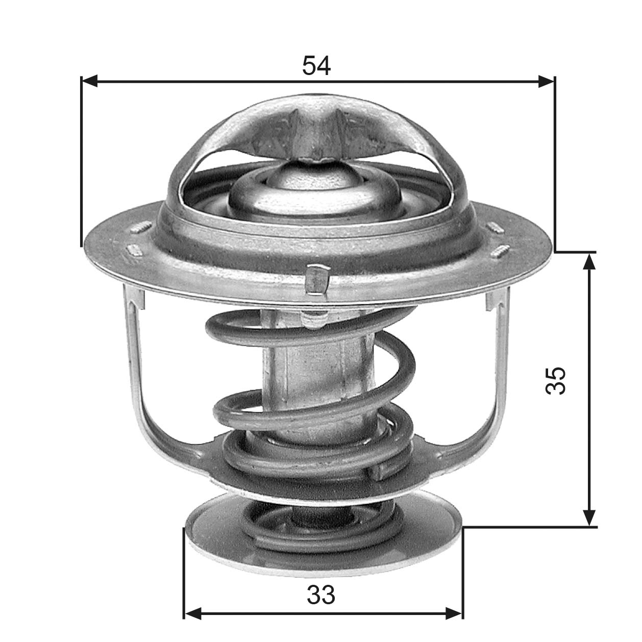 Thermostat, coolant - TH29988G1 GATES