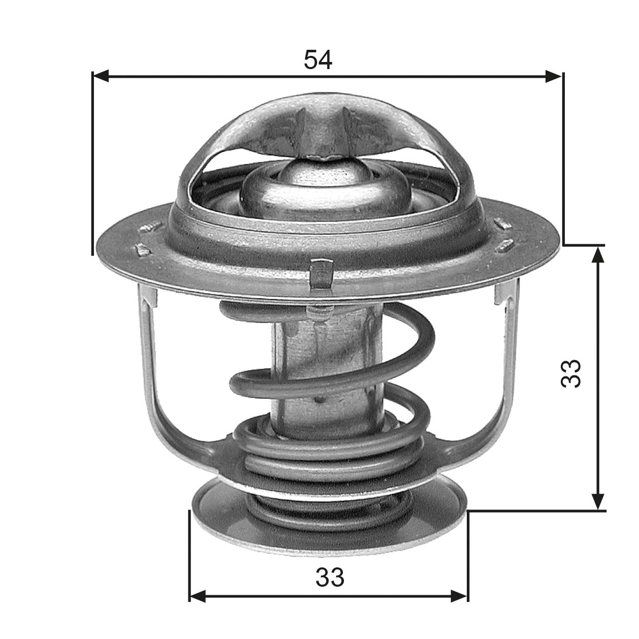 Thermostat, coolant - TH30888G1 GATES
