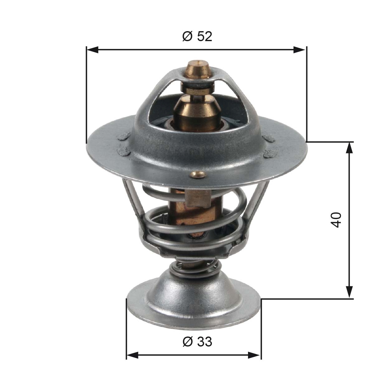 Termostato, Refrigerante - TH31588G1 GATES