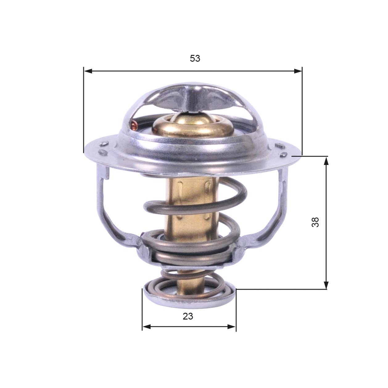 Thermostat, coolant - TH42895G1 GATES