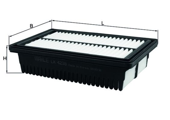 Filtro aria - LX 4238 KNECHT