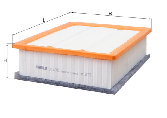 Filtro aria - LX 4085 KNECHT