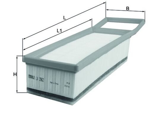 Air Filter - LX 3962 KNECHT