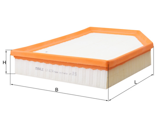 Filtro aria - LX 4234 KNECHT