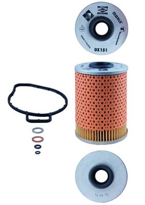 Filtro olio - OX 151D KNECHT