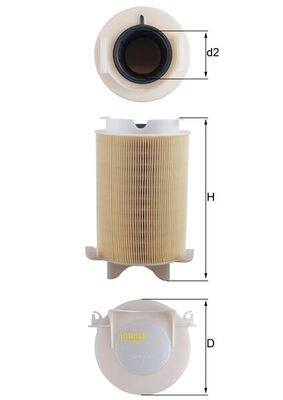 Air Filter - LX 1566 KNECHT