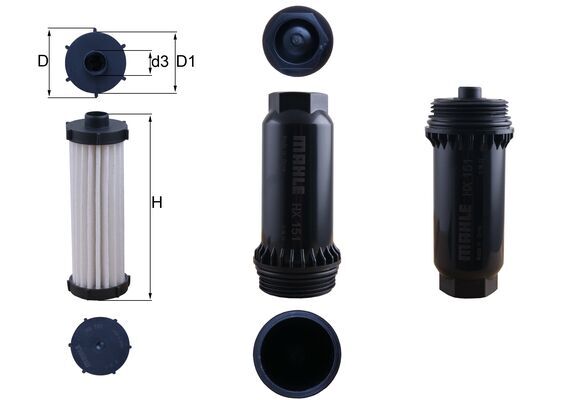 Гидрофильтр, автоматическая коробка передач - HX 151KIT KNECHT