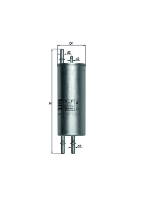 kuro filtras - KL 167 KNECHT