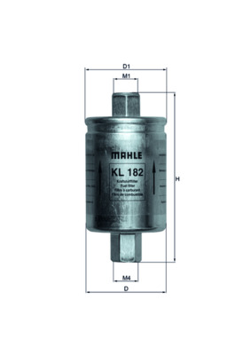 Filtro carburante - KL 182 KNECHT