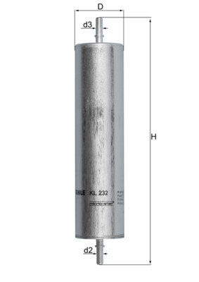 Fuel filter - KL 232 KNECHT