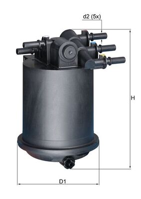 Filtro carburante - KL 414 KNECHT