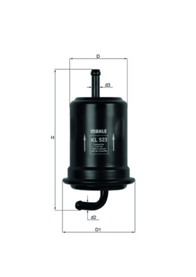 Fuel filter - KL 523 KNECHT