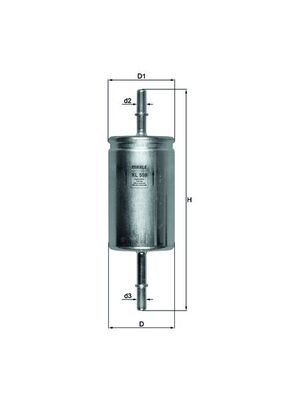 Топливный фильтр - KL 559 KNECHT