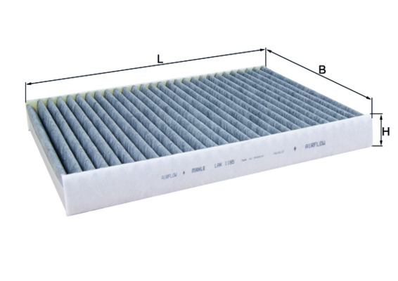 Filter, interior air - LAK 1185 KNECHT