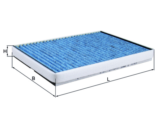 Filter, interior air - LAO 75 KNECHT