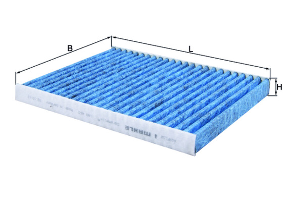 Filter, interior air - LAO 463 KNECHT